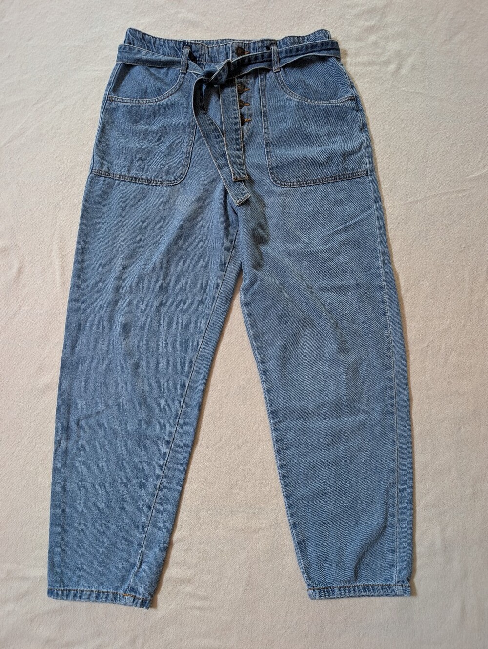Barrel Style Jeans Forever 21 High Rise